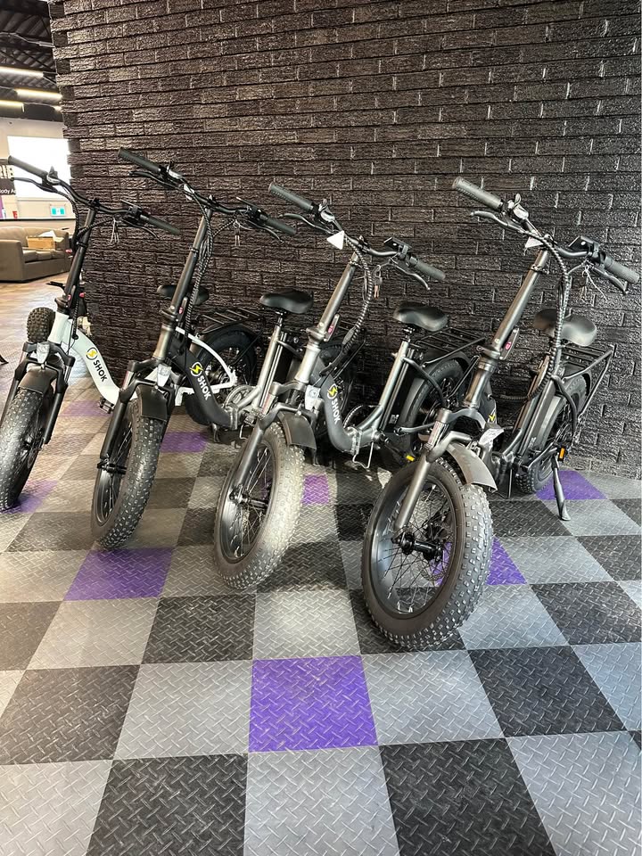 2025 SHOK Pulsar 48V E-Bike - 500W 10.4Ah Big Tire