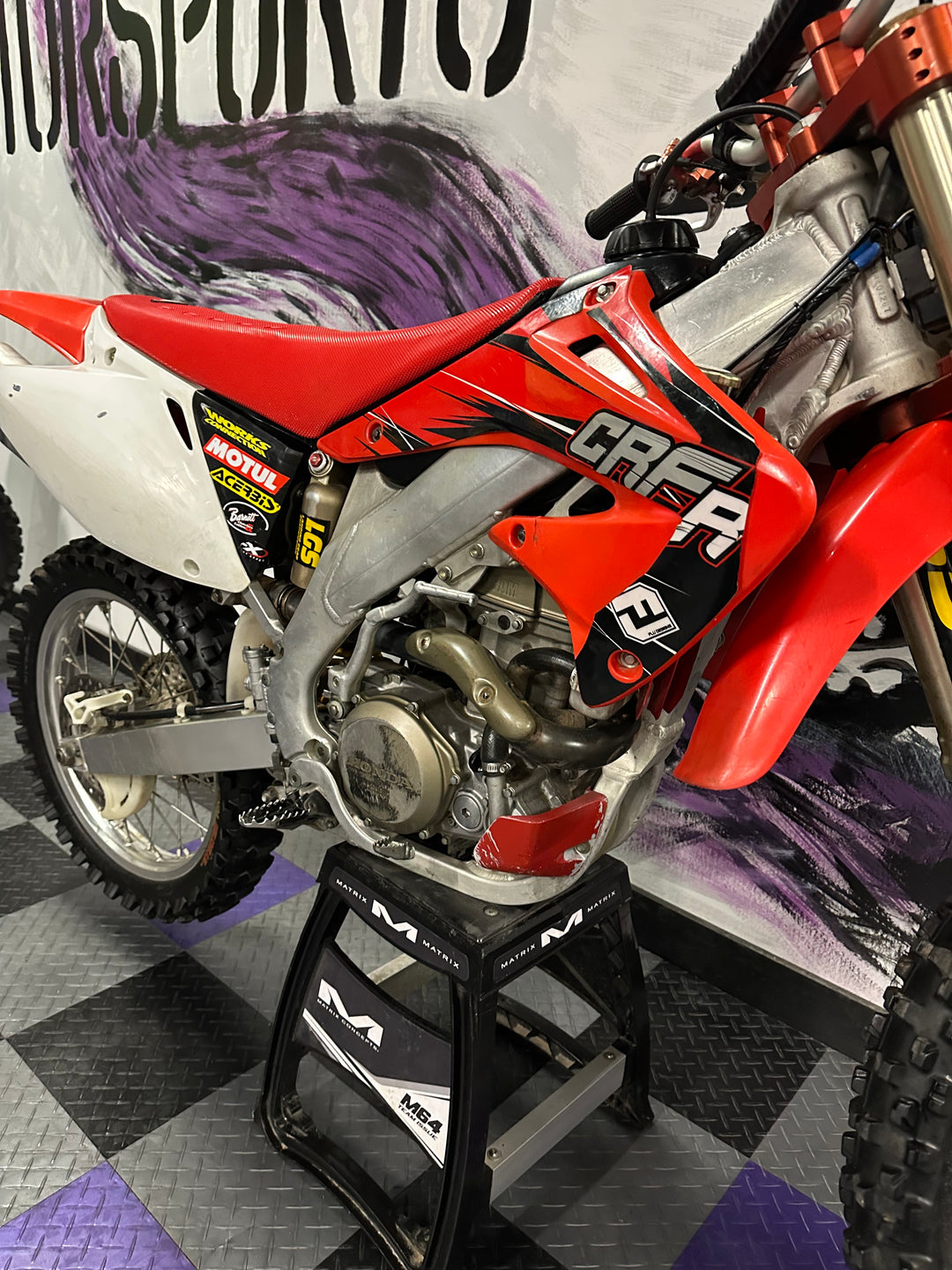 2003 Honda CRF450R Dirt Bike