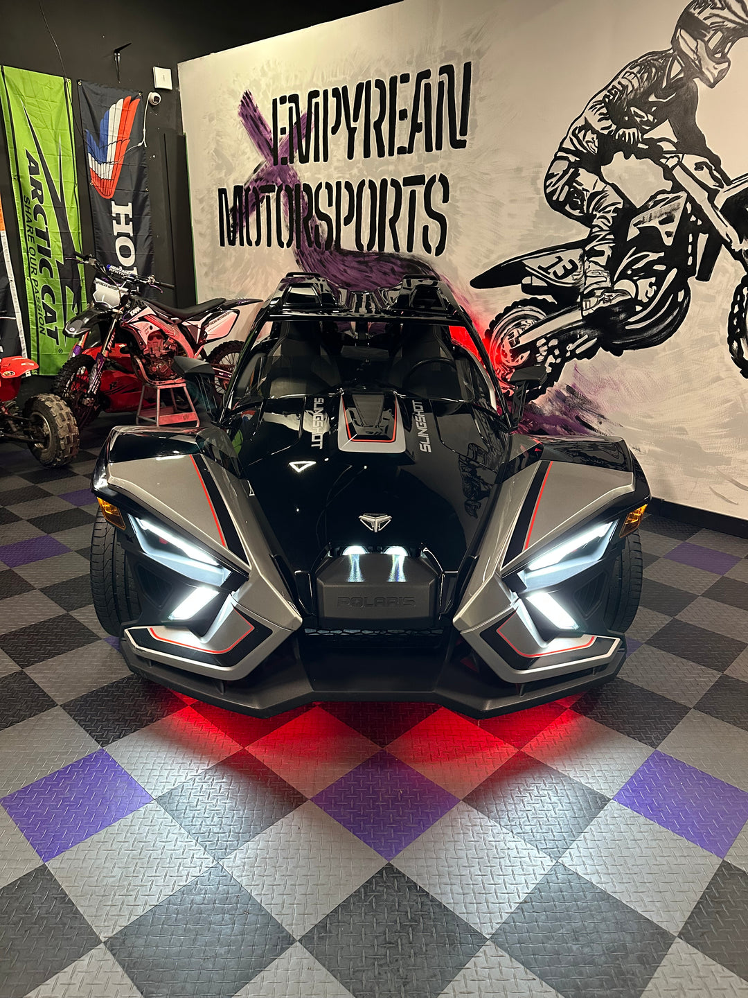2017 Polaris Slingshot SLR + OEM Roof