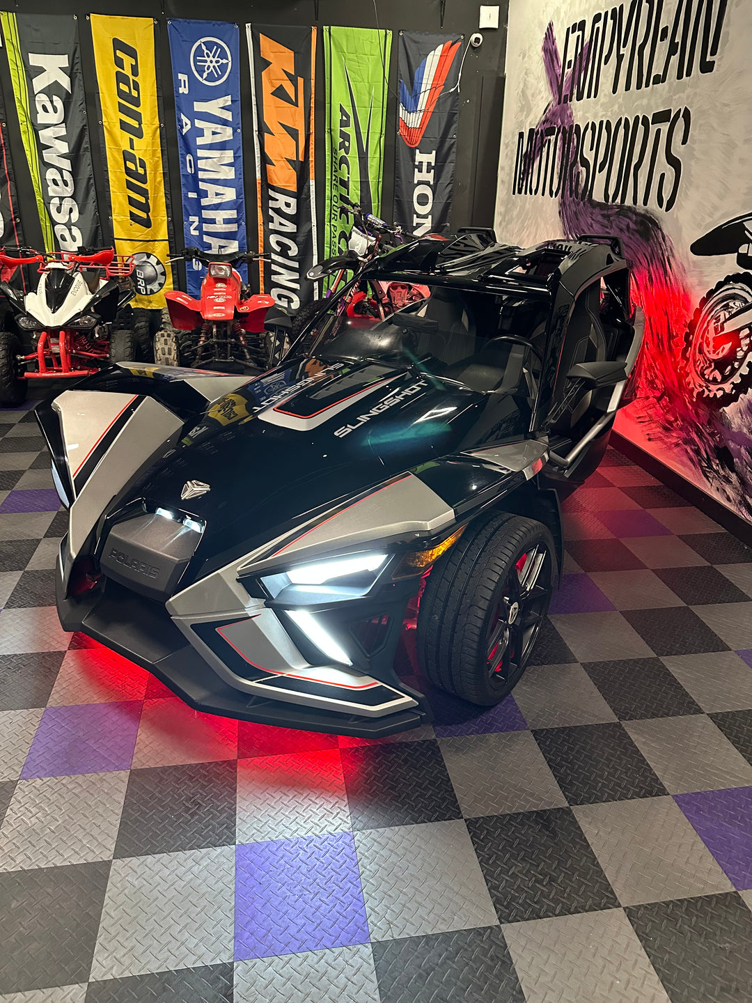 2017 Polaris Slingshot SLR + OEM Roof