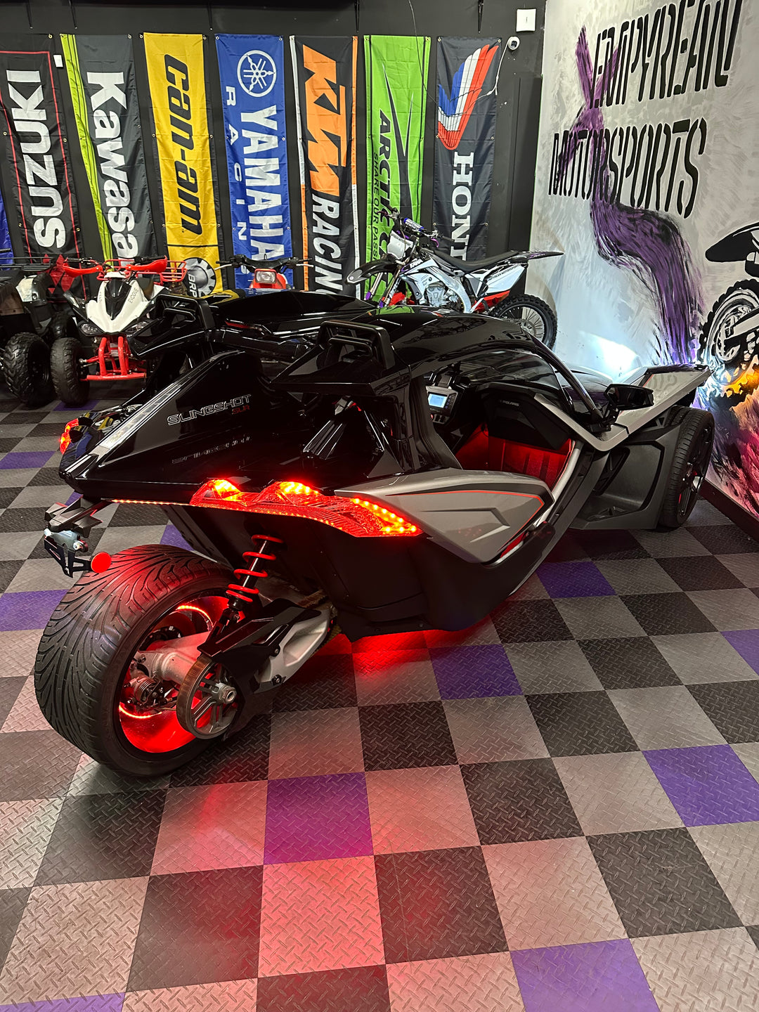 2017 Polaris Slingshot SLR + OEM Roof