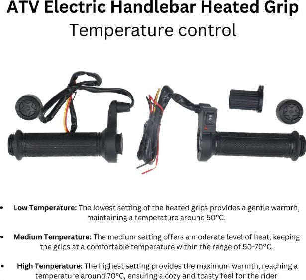 Heated Grips - Universal 22mm/27mm