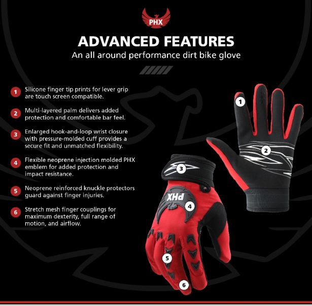 PHX Mudclaw Gloves - Tempest
