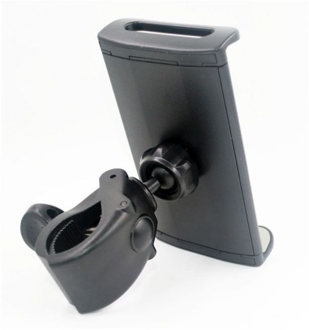 Touchscreen Cell Phone Mount - Universal Mount Type, Tablet, Cell Phone, Indoor, Outdoor 4" to 12" Devices