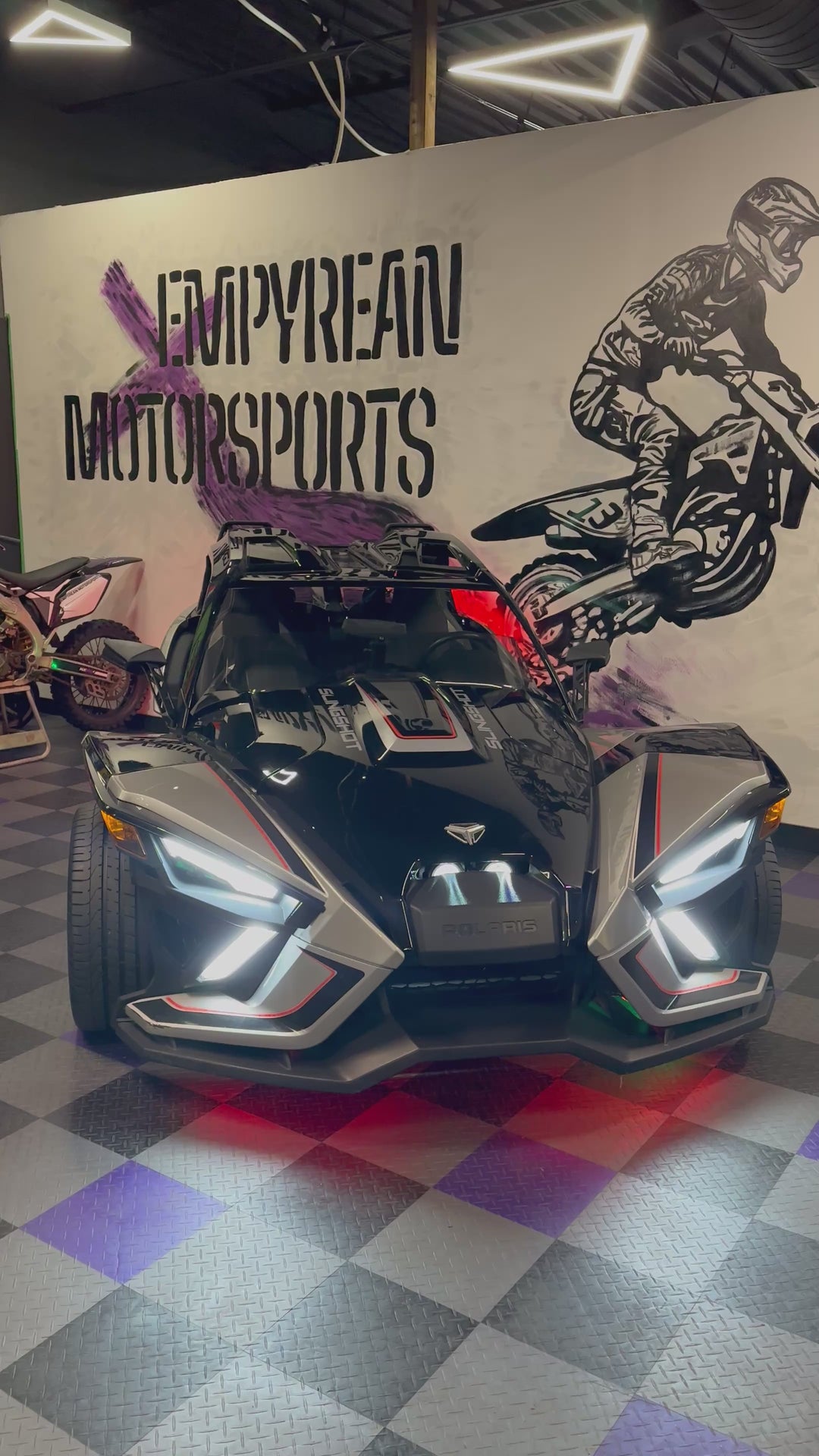 2017 Polaris Slingshot SLR + OEM Roof